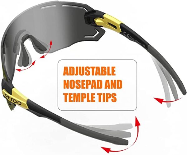 RT100 Professional wrap Cycling Sunglasses - Image 3