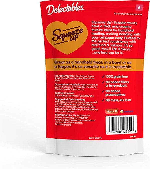 Squeeze Up Interactive Lickable Wet Cat Treats - Image 2