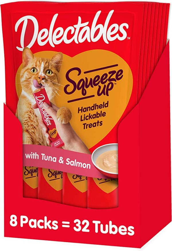 Squeeze Up Interactive Lickable Wet Cat Treats - Image 3