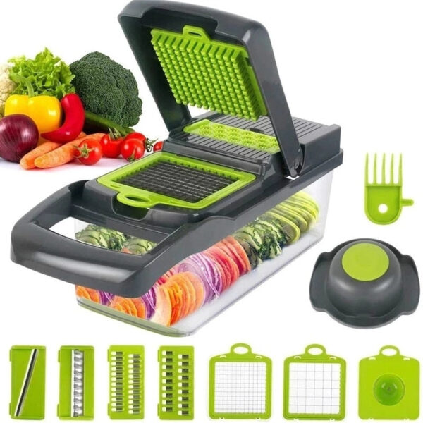 Tagliaverdure Multifunzionale 8 in 1