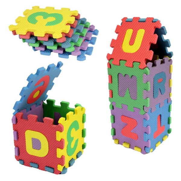 36pcs Number Alphabet Puzzle for Baby - Image 2