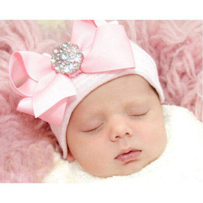 Newborn Baby Girl Cap Beanie Hat