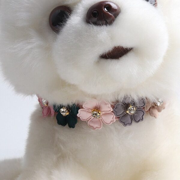 4pcs Flowers Dog Collar - Image 4