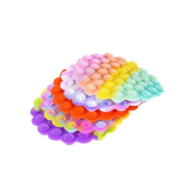 Suction Cup round Squid pop Pullit Toy Sucker Toys 6 pcs - Image 3
