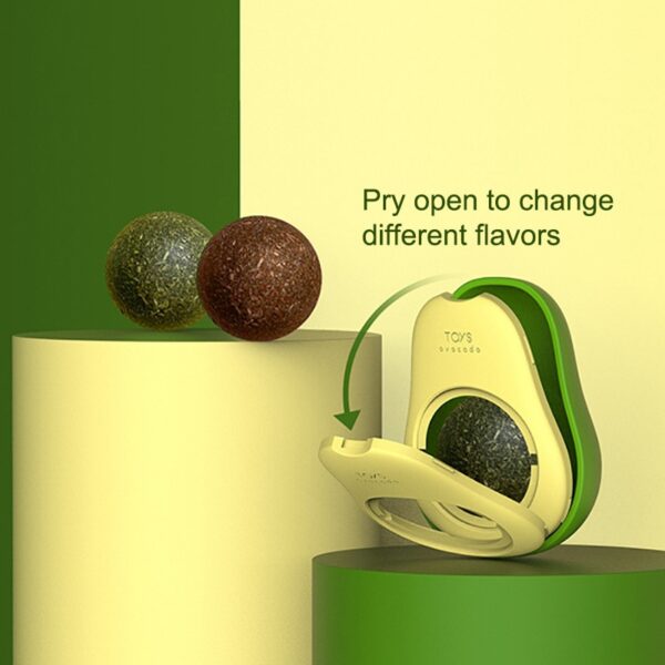 Avocado Catnip Ball Toy For Pet - Image 5