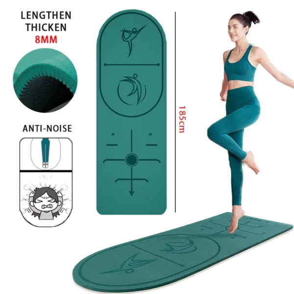 2pcs Silent Mat for Yoga Exercise - Image 2